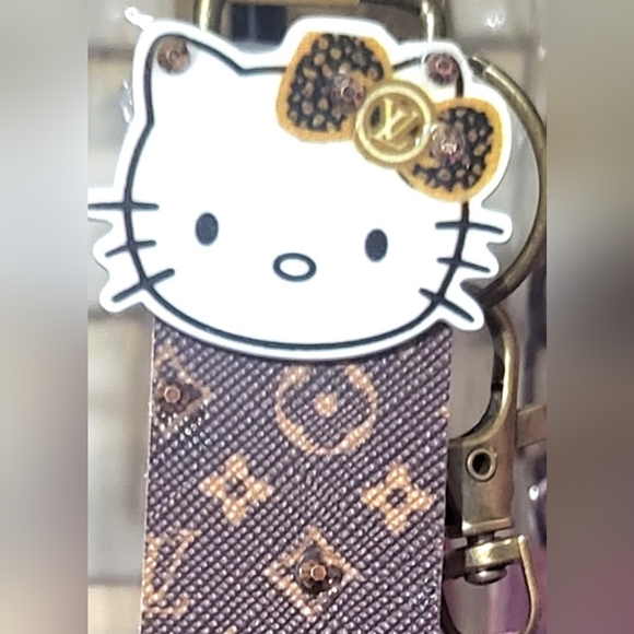 Hello Kitty Designer Inspired Key Fob Wristlet 🎉2/$30🎉 - Picture 6 of 6